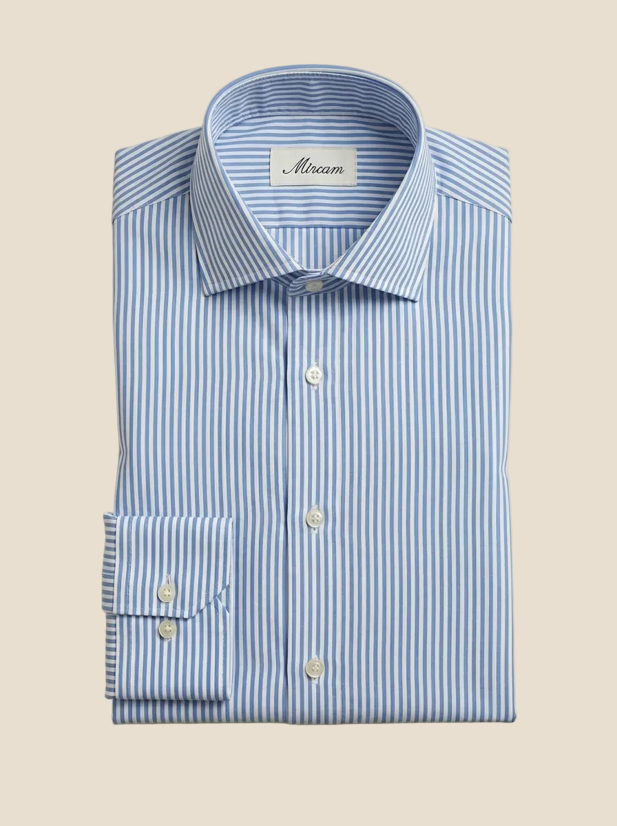 MIRCAM Stribet Skjorte – Non Iron