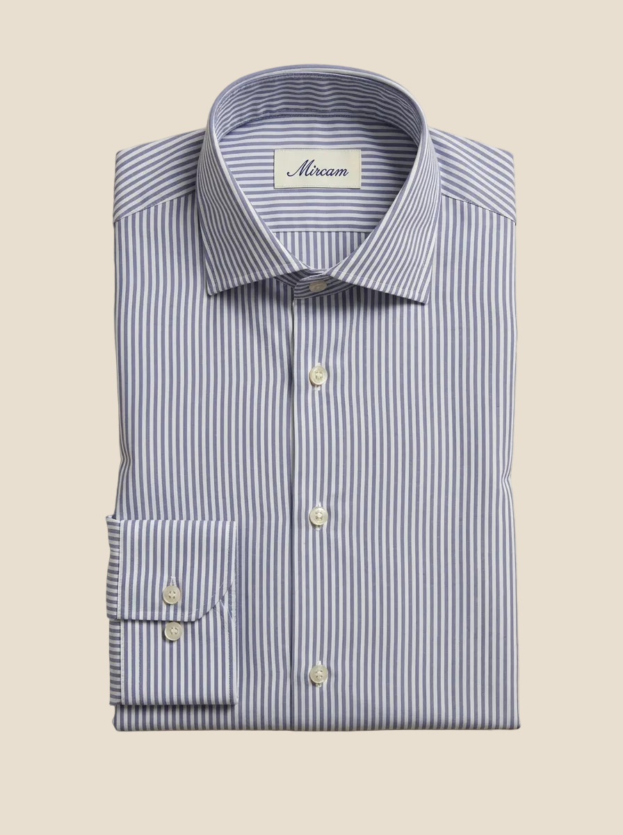 MIRCAM Stribet Skjorte – Non Iron